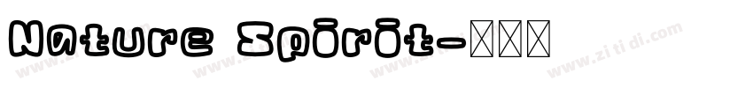 Nature Spirit字体转换